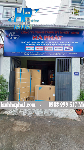 Quy trình lắp đặt máy lạnh chuyên nghiệp Đơn vị lắp máy lạnh tại Bình Dương