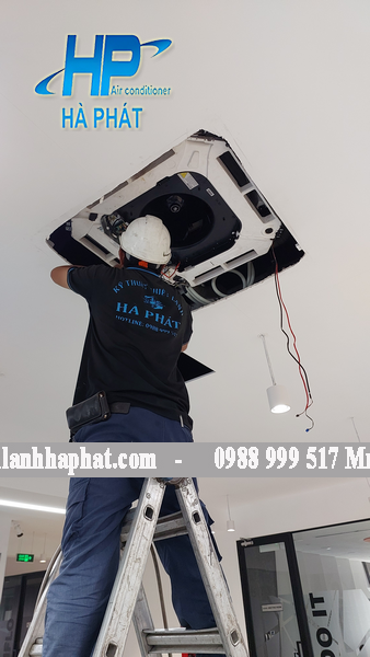 Bảng giá sửa máy lạnh tại Bình Dương của NHIỆT LẠNH HÀ PHÁT Sửa Máy Lạnh Công nghiệp Dĩ An