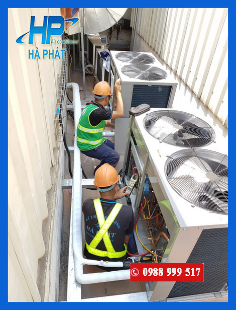 Nguyên lý hoạt động của máy lạnh công nghiệp.# Sửa máy lạnh công nghiệp nhà máy Dĩ An