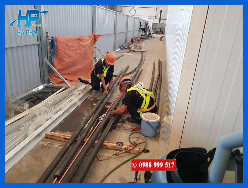 Quy Trình Lắp Đặt Máy Lạnh Trung Tâm VRV; VRF tại Bình Dương Lắp Máy lạnh trung tâm VRV Thủ Dầu Một