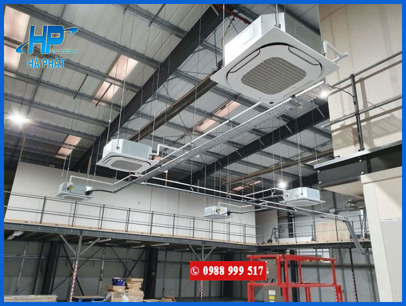 Quy trình lắp đặt máy lạnh VRV tại NHIỆT LẠNH HÀ PHÁT Lắp Máy lạnh trung tâm VRV Dĩ An