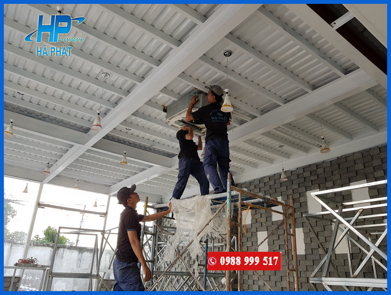 Quy trình và chi phí lắp đặt điều hòa công nghiệp Lắp máy lạnh công nghiệp Bình Dương -- uy tín chuyên nghiệp 
