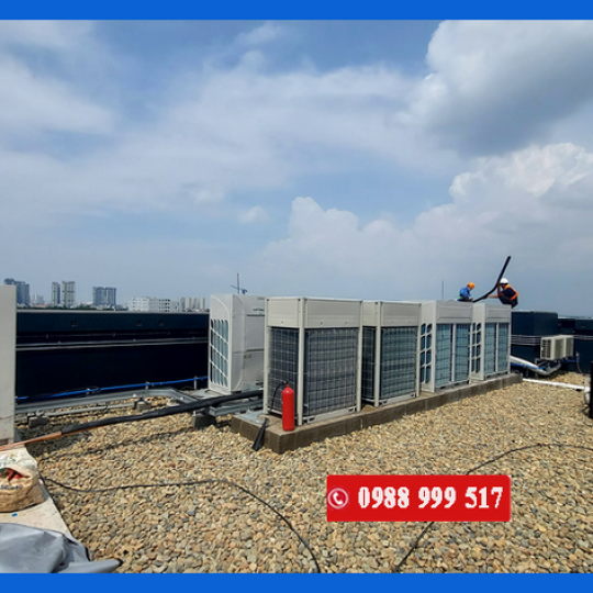 Lắp máy lạnh cho nhà xưởng tại Thủ Dầu Một‎ | 0988 999 517