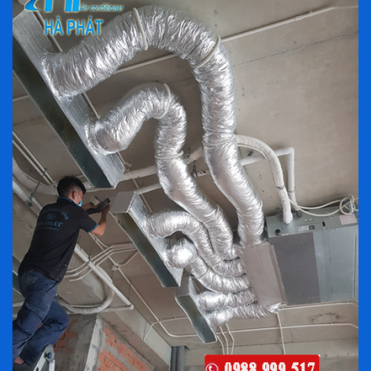 Nhà thầu lắp đặt máy lạnh tại Bình Dương | Hà Phát