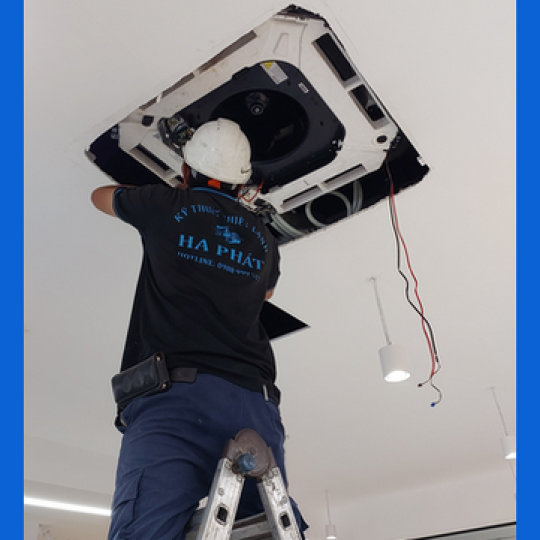 Lắp máy lạnh âm trần Thủ Dầu Một Bình Dương | Hà Phát