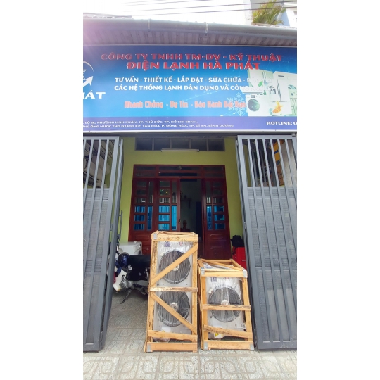THI CÔNG KHO LẠNH